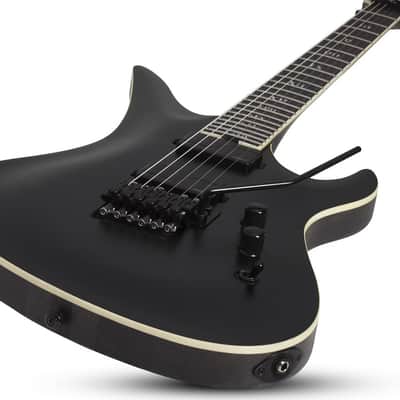 Schecter Avenger FR SLS Elite Evil Twin - Satin Black (1369) image 7