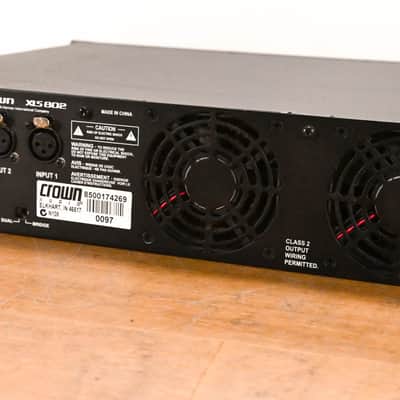 Crown XLS 802 2-Channel Power Amplifier CG010UC image 8