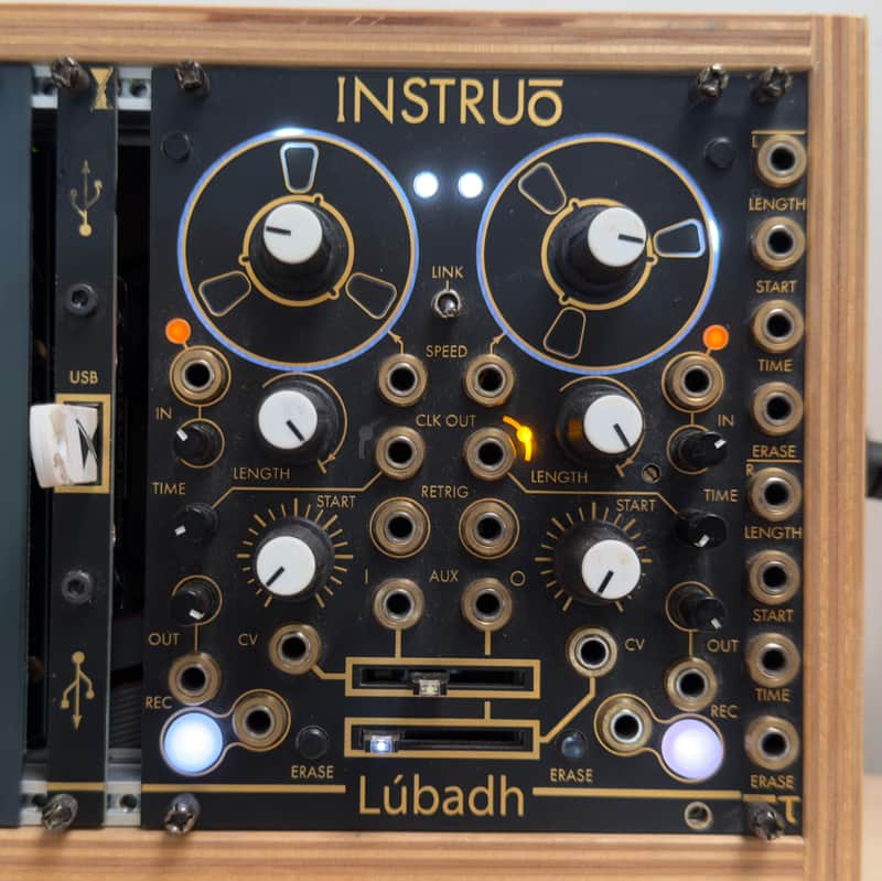 Instruo Lubadh Eurorack Synthesizer Module 2016 - Present - Black