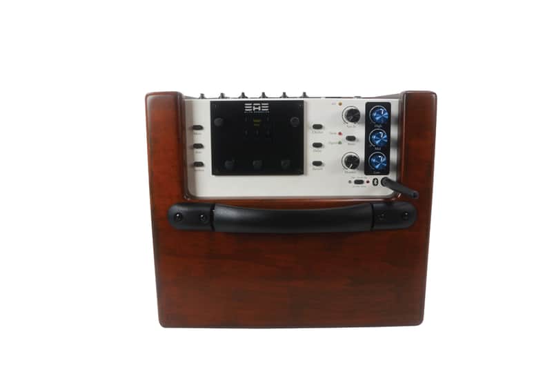 Elite Acoustics EAE D6-8 PRO (Wood) B-stock Acoustic Amp with Six Chan Digital Mixer and Bluetooth *AC Powered image 1