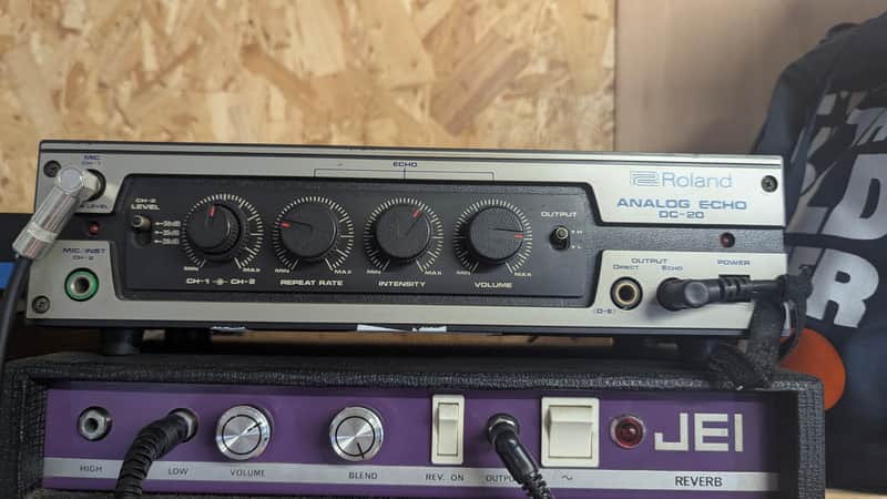 Roland DC-20 Analog Echo 1979 - 1983 - Black / Silver image 1