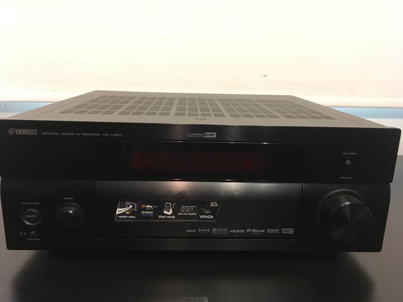 Yamaha RX-V1800 home theater AV receiver barely used! image 1