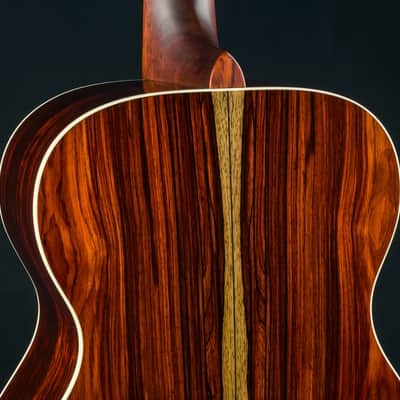 Huss and Dalton T-0014 Cocobolo and Bearclaw Sitka Spruce Custom NEW image 16