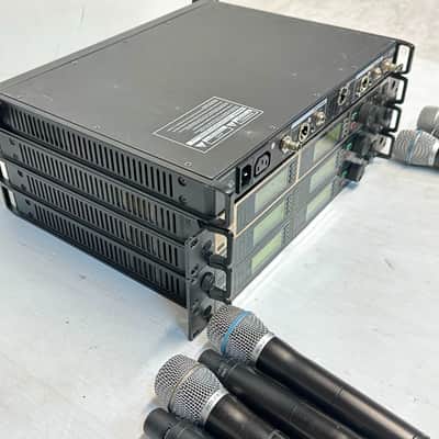 SHURE UR4D G1 470-530MHZ DUAL WIRELESS RECEIVER PACKAGE #PG (ONE) THS image 11