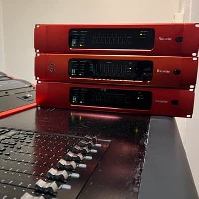 Focusrite RedNet 1 Dante Audio Interface 2010s - Red image 1