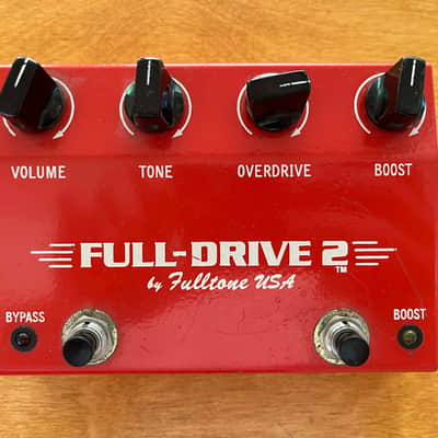 Fulltone Full-Drive 2 1990s - Orange - Signed by Michael Fuller 09/96 #766 image 1