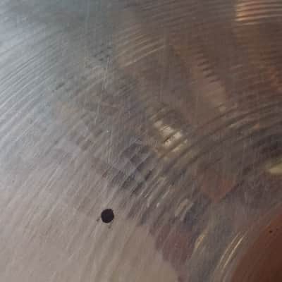 Sabian 14" AAX Stage Hi Hat Bottom Cymbal  VINTAGE Brilliant Hammered image 12