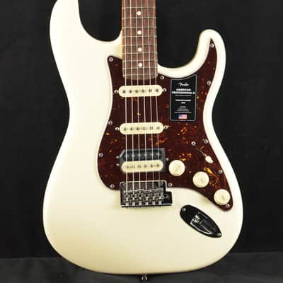 Fender American Professional II Stratocaster HSS Olympic White Rosewood Fingerboard image 1