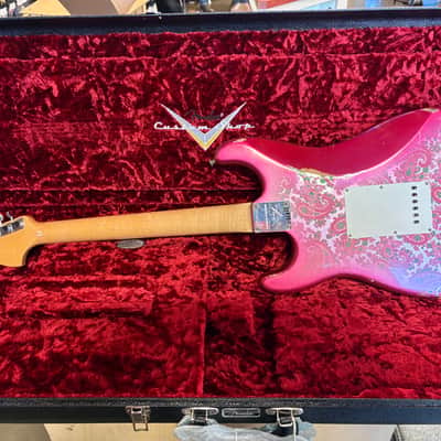 2018 Fender Custom Shop Limited Edition '68 Pink Paisley Relic Strat, Built By C.W. Fleming image 18