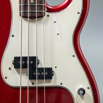 Fender Precision Bass 1966, Candy Apple Red image 4