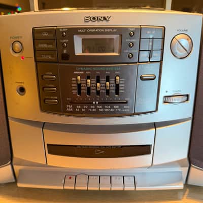Sony CFD-Z550 CD/Cassette Boombox – Tested & Fully Functional Cassette And Cd✅ image 7