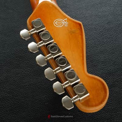 Fender Stratocaster Orange S/S/H Heavy Aged Relic image 15