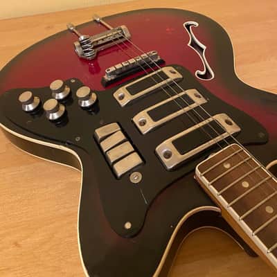 Jolana Special Electric Czech Guitar Vintage and Rare image 7