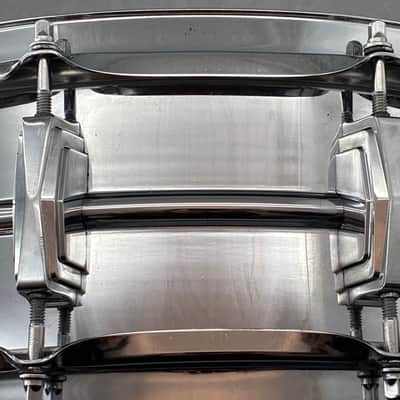 Vintage 1968 Ludwig LM410 5x14 Super Sensitive Snare Drum #659573 image 4