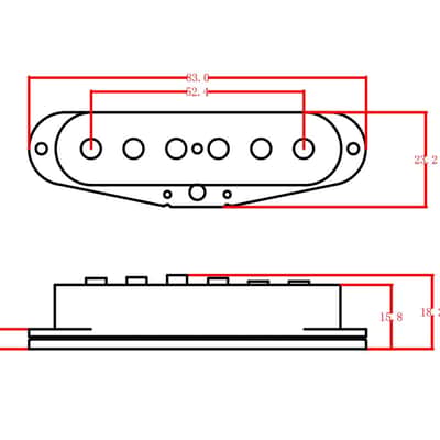 Solo Pro Vintage Modified Black Alnico Bridge Pickup image 5