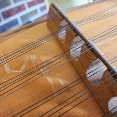 Handmade hammered dulcimer USA 12/11 1990s - natural image 7