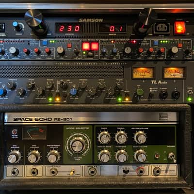 TL Audio C-1 Classic Series Dual Valve Compressor 1990s Blue image 2