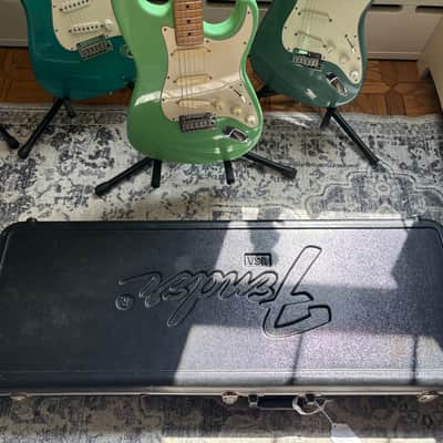 Fender Stratocaster Plus Maple Fretboard 1988 Surf Green E4 Serial Number image 22
