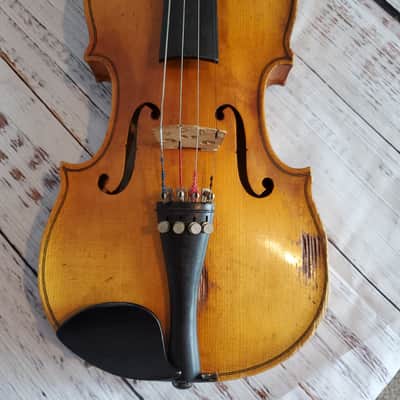Cremona 1/2 size Violin with case and Glasser bow image 4