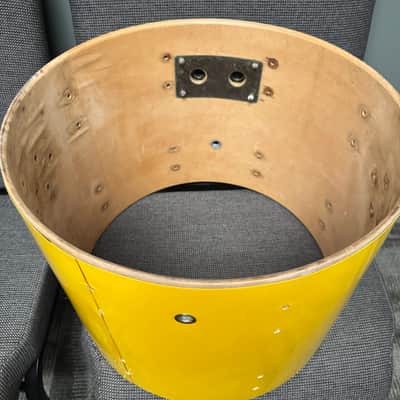 Pearl All Maple 18” Bass Drum Shell & Hoops Yellow image 13
