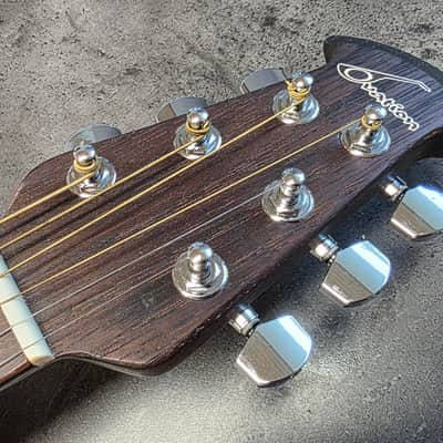 1993 Ovation American 1111 Balladeer RARE Cadillac Green USA CASE QUEEN TIME CAPSULE Acoustic Electric Deep Bowl Lyrachord Guitar image 5