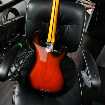 SX Precision P-Bass - Left-Handed - Lefty - Short Scale 2010 Sunburst image 5