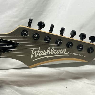 Washburn WG-587 7-String Doublecut Electric Guitar image 7