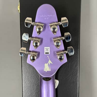Kirk Hammett Signature Flying V Purple inkl. original Hardshell Case image 10
