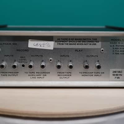 dbx 128 Dynamic Range Enhancer / Noise Reduction System 1970s - Black imagen 3