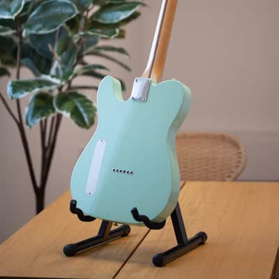 2014 Fender Mexico Cabronita Telecaster - in Surf Green image 10