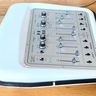 EMS Synthi Hi Fli SERIAL NUMBER ONE w/chrome stand, control pedals, paperwork, original  demo cassette, etc image 7