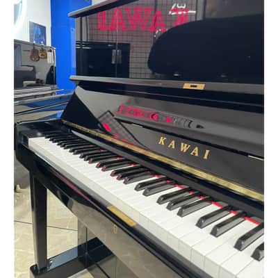 PIANOFORTE VERICALE KAWAI MOD.K20 NERO LUCIDO image 2