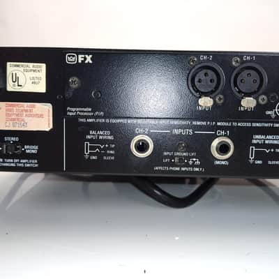 Crown Macro-Tecs 600 power amp 2000's - Silver Black imagen 6