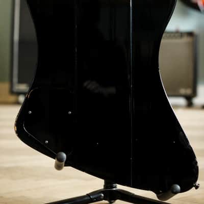 Japan Rare Greco Offset Bass single PU 1987 Black image 7