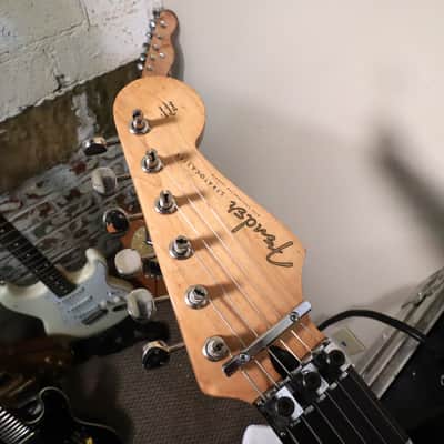 1993 Fender MIJ Stratocaster HSS Floyd Rose Blackburst image 20