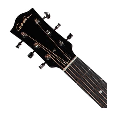 Godin Century Maho Acoustic-Electric Guitar - Rustic Burst w/Bag - Open Box image 4