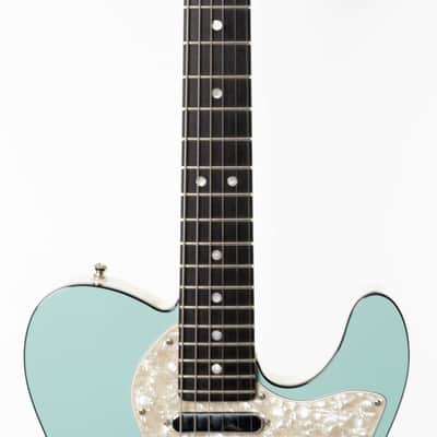Fender Limited Edition Two-Tone American Thinline Telecaster 2019 Surf Green image 7