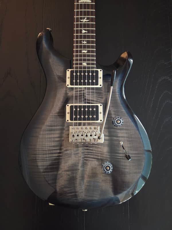 PRS S2 Custom 24 2024 Faded Gray Black Blue Burst 7.5 Pounds image 1