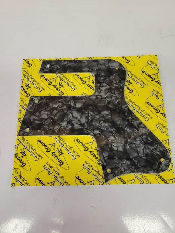 Greasy Groove Inc. Les Paul Special DC pickguard 2026 - Black Pearl image 1