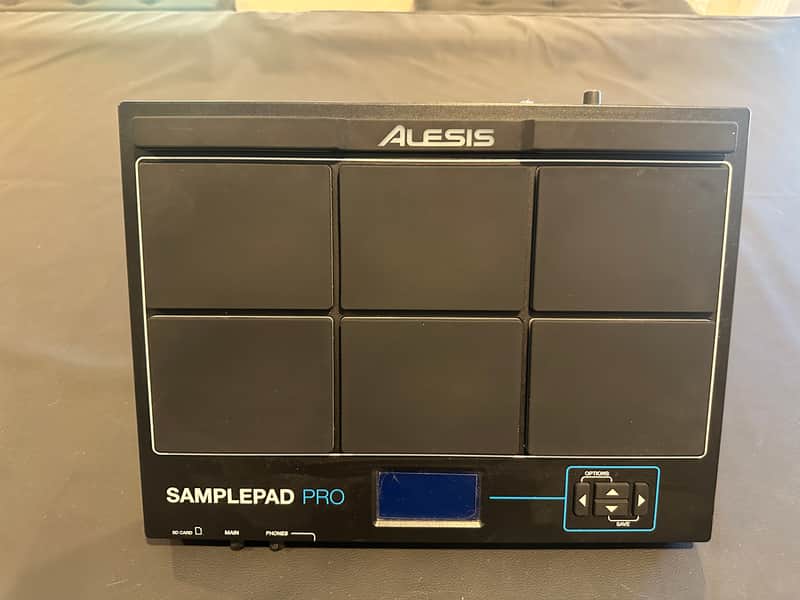 Alesis SamplePad Pro 8-Pad Percussion and Sample-Triggering Instrument 2010s - Black image 1