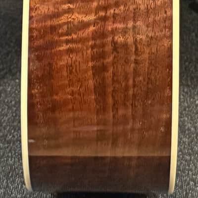 Santa Cruz OM Grand Figured Walnut and Adirondack Spruce Custom image 13