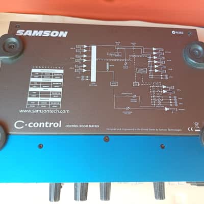 Samson C-Control C Class Control Room Matrix 2010s Blue image 2