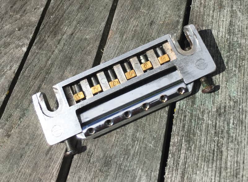 Schaller badass style wraparound bridge tailpiece image 1