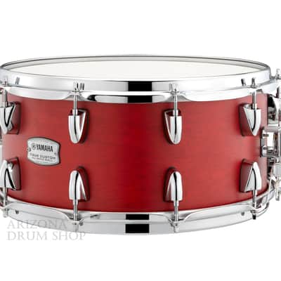 Yamaha Tour Custom Maple 14 x 6.5 Snare Drum TMS1465CAS Candy Apple Satin - In Stock! image 1