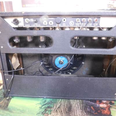 1967 Vintage Fender Blackface Deluxe Reverb Amp 20 Watt 1x12 Combo ! image 5