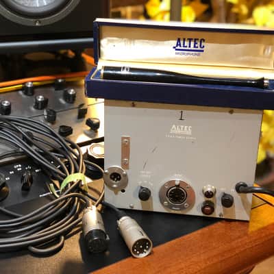 Altec M11 Coke Bottle Tube Microphone System -w/ 150A Base-21 Omni Capsule -518A Power Sup image 3