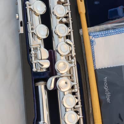 Sankyo Prima Etude Flute *Sankyo Silver headjoint *Made in Japan *Overhauled New Pads image 3