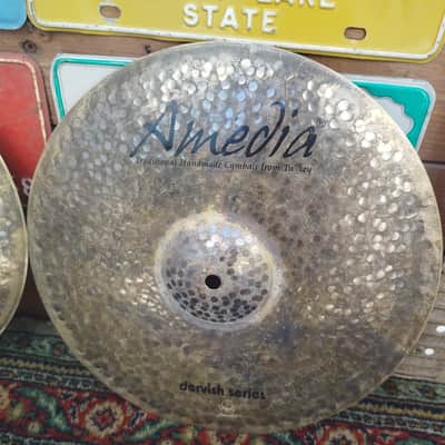 AMEDIA Dervish 14" hi hat. Nuovo. image 3