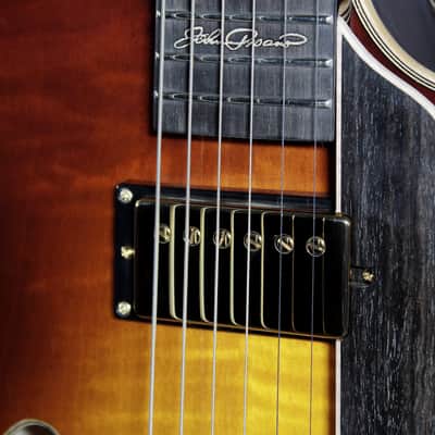 Eastman AR480CE John Pisano 30th Anniversary Archtop Electric Guitar Sunburst image 18