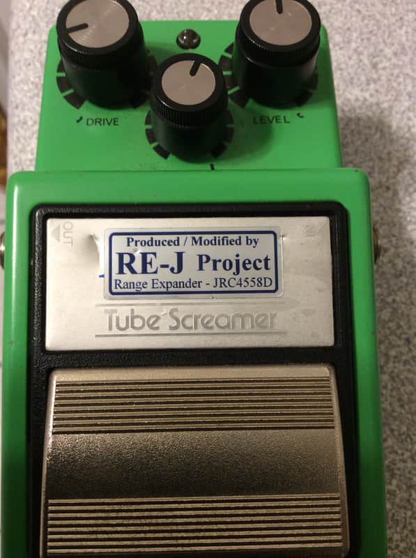 Ibanez TS9 RE-J Analogman Silver MOD Man TS-9 Overdrive Mod Pedal